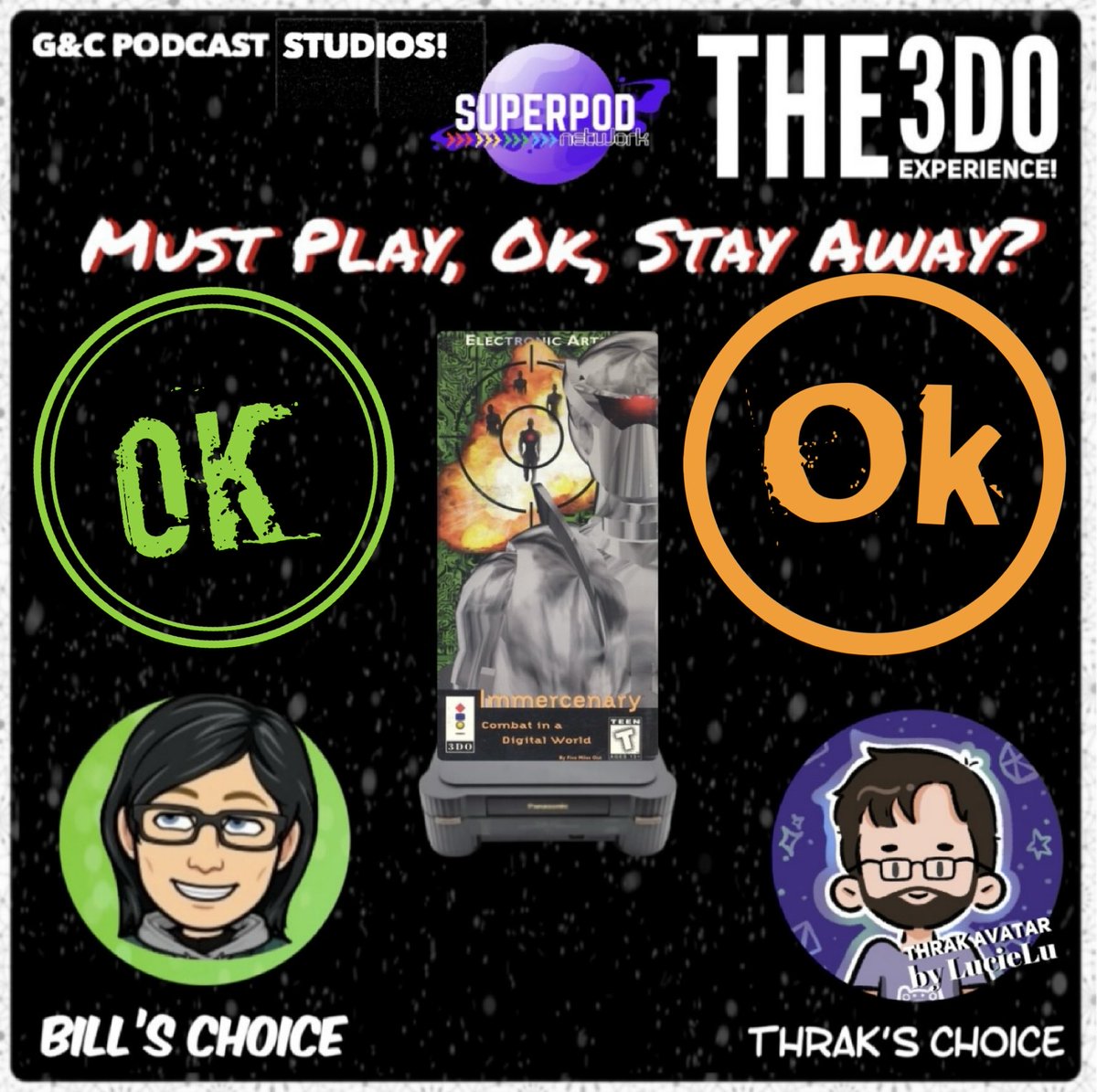 Immercenary was definitely one of those games that had a lot of potential, but in the end came out being very middle of the road in all honesty. Definitely an ok from us!