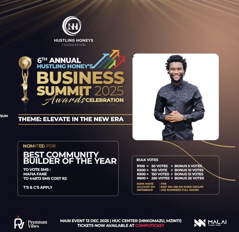 zizipho50's tweet image. Lets vote Fam… event is in 3 days💃💃(13th December)