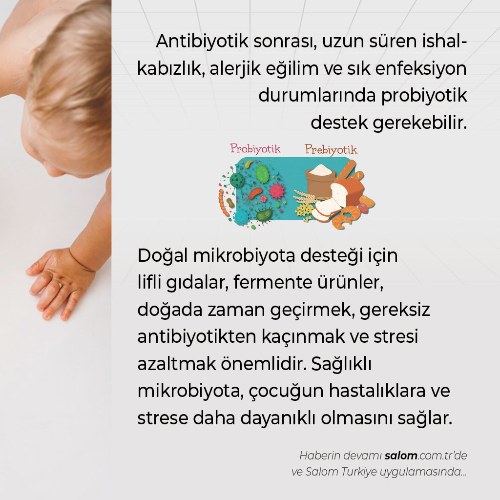 Probiyotikler ve mikrobiyota: Çocuklarda sindirim sağlığının yeni yüzü