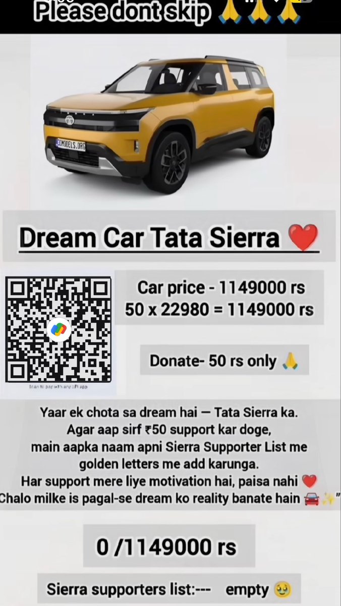 RanjitHanda12's tweet photo. #tata #Sierra  @TataCompanies #tatasierra @TataMotors https://t.co/4xlXsM4sTZ