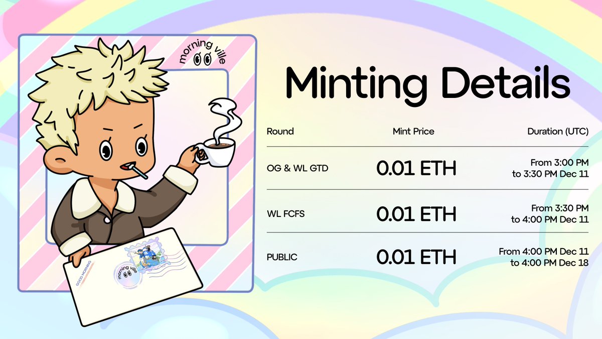 Morning Ville 💿 tweet media