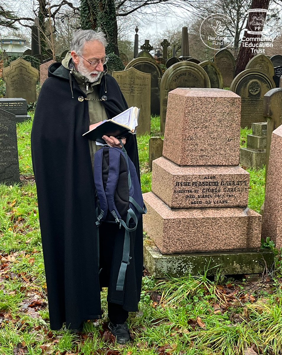 🤍 This week, as part of our ‘Invincibles’ Heritage Project, our Sporting Memories group came together for a very special grave walk at Preston Old and New Cemeteries.

We laid beautiful donated wreaths at the graves of 19 former players and officials of <a href="/pnefc/">Preston North End FC</a> who represented