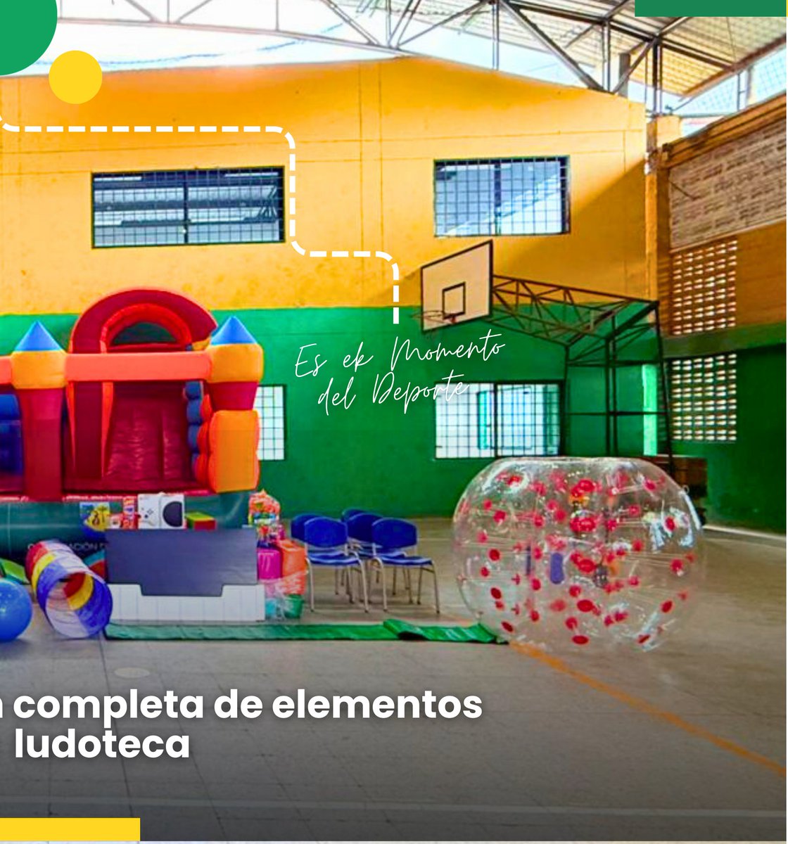 Gracias a las gestiones de nuestro alcalde Carlos Molina  y al trabajo articulado con la Coordinación de Deportes, recibimos una dotación completa de elementos para una ludoteca, entregada por Indeportes Antioquia.