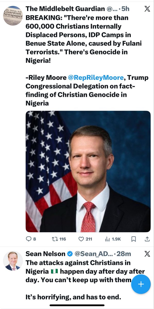 ngoziora's tweet photo. Breaking;

It’s Genocide in Nigeria 

@MELANIATRUMP @realDonaldTrump @jihadwatchRS @cnni @BBCWorld @FoxNews @SkyNews @UN @StateDept @CapitaineIb226 @USBGovernment @_AfricanUnion @HQNigerianArmy @officialABAT @DHQNigeria @SaharaReporters @MobilePunch https://t.co/IZYM0TB9lp