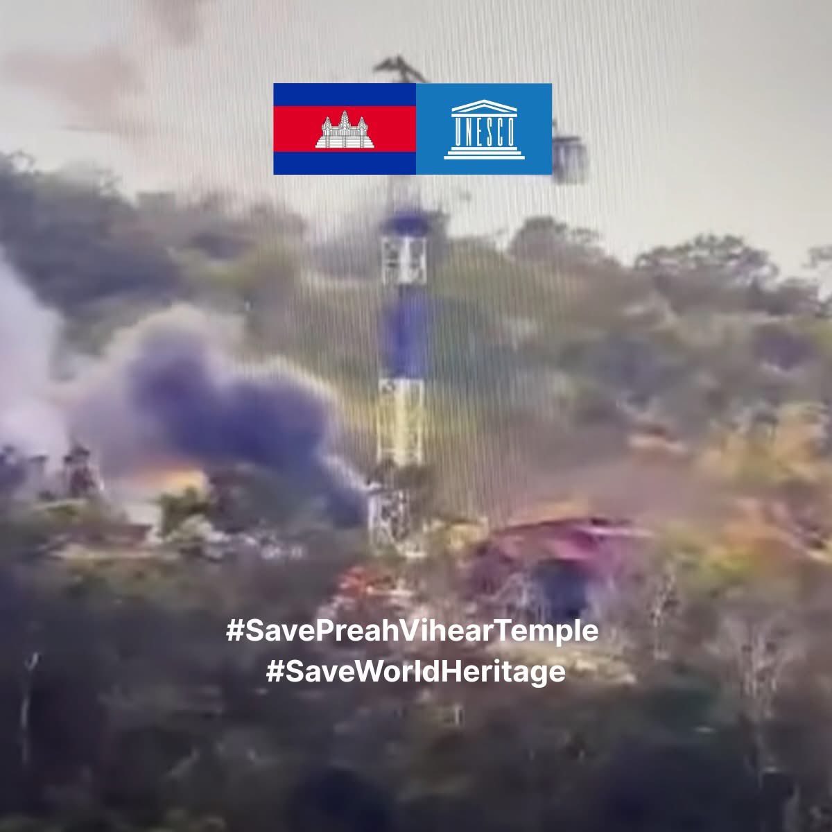 CambodiaTrend's tweet image. Preah Vihear Temple, long inscribed as a UNESCO World Heritage Site, must never be targeted in armed conflict. Any attack on it constitutes a serious violation of international law and the ethical principles governing warfare.

#SavePreahVihearTemple #SaveWorldHeritage…