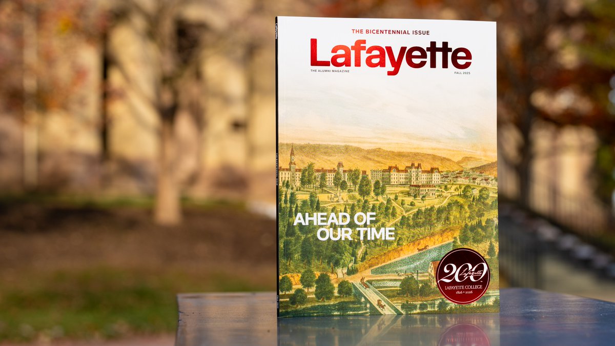 LafCol's tweet image. Our special Bicentennial issue of the alumni magazine is landing in mailboxes all over the country. Drop your city and state below or give us a wave "👋" if you've already received it! #LafayetteMagazine

Explore the Bicentennial issue: bit.ly/48MSTmU