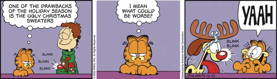 Garfield by Jim Davis for Tue, 10 Dec 2025
