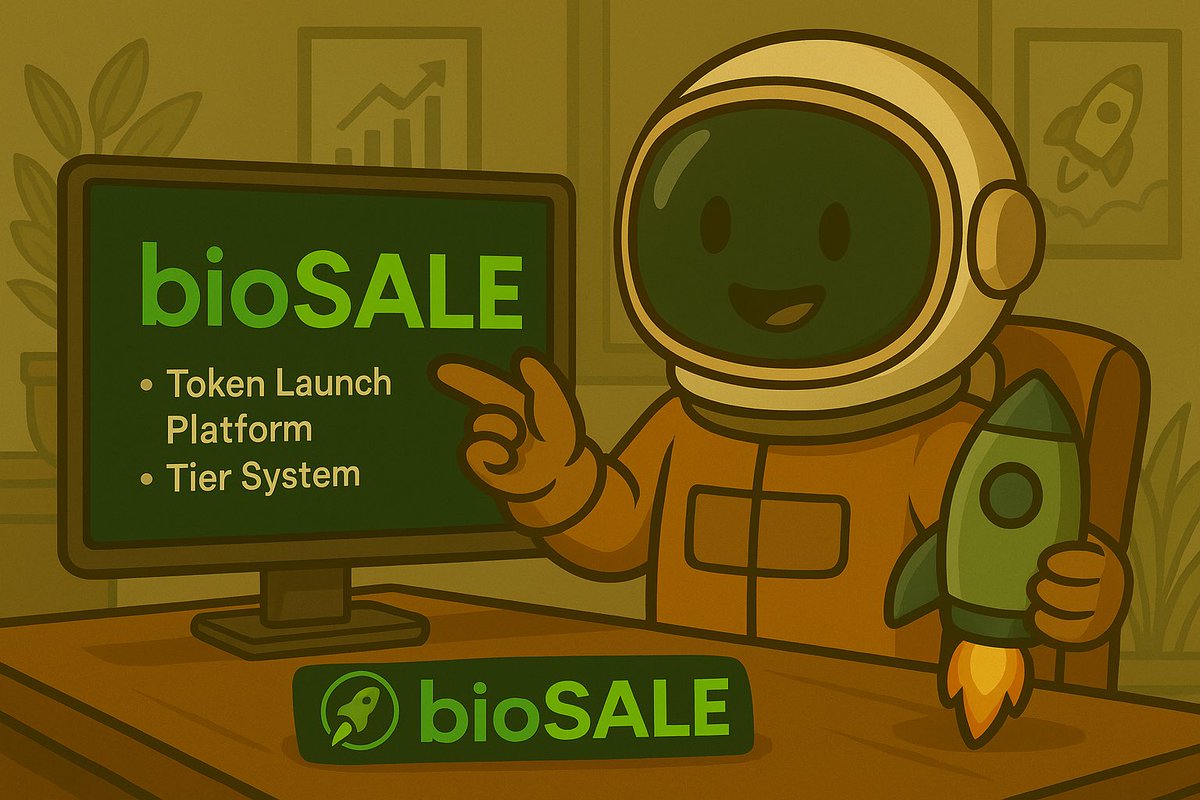 bioSALE is coming. 🐾

A new launch era begins —
Fair access, multi-chain power, and real returns for those who step in early.

Your seat in the next breakout project?
It starts here.

#BNBChain