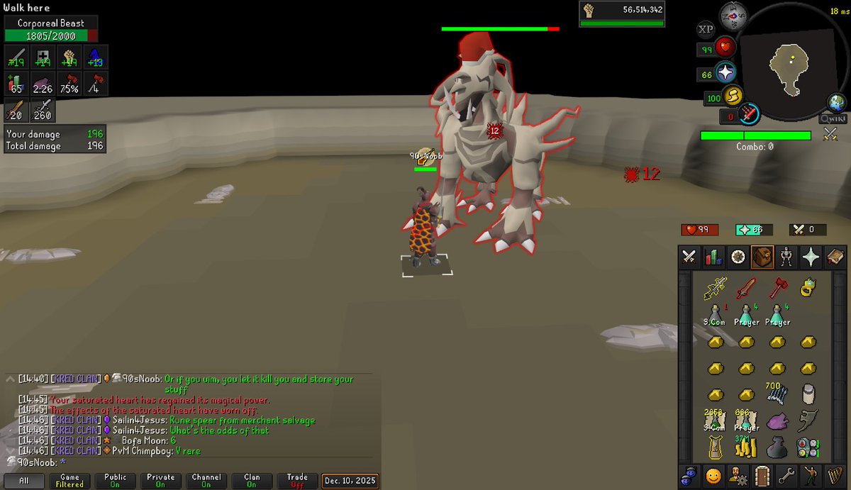 Surely Elysian drop whilst Corps rocking the Santa hat?

Currently 440kc!

#uim #osrs #santa