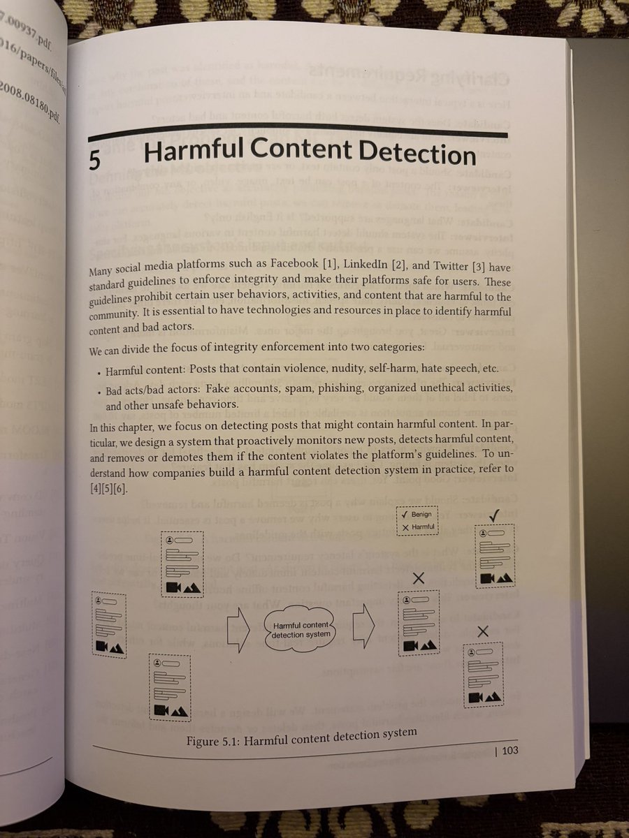 kmeanskaran's tweet image. Machine Learning System Design: Harmful Content Detection

by @bytebytego and Alex Xu

How do platforms like Instagram or YouTube detect violence, nudity, threats, or hate in posts that contain text, images, and videos?

Here is a simple breakdown anyone can understand⬇️

The…