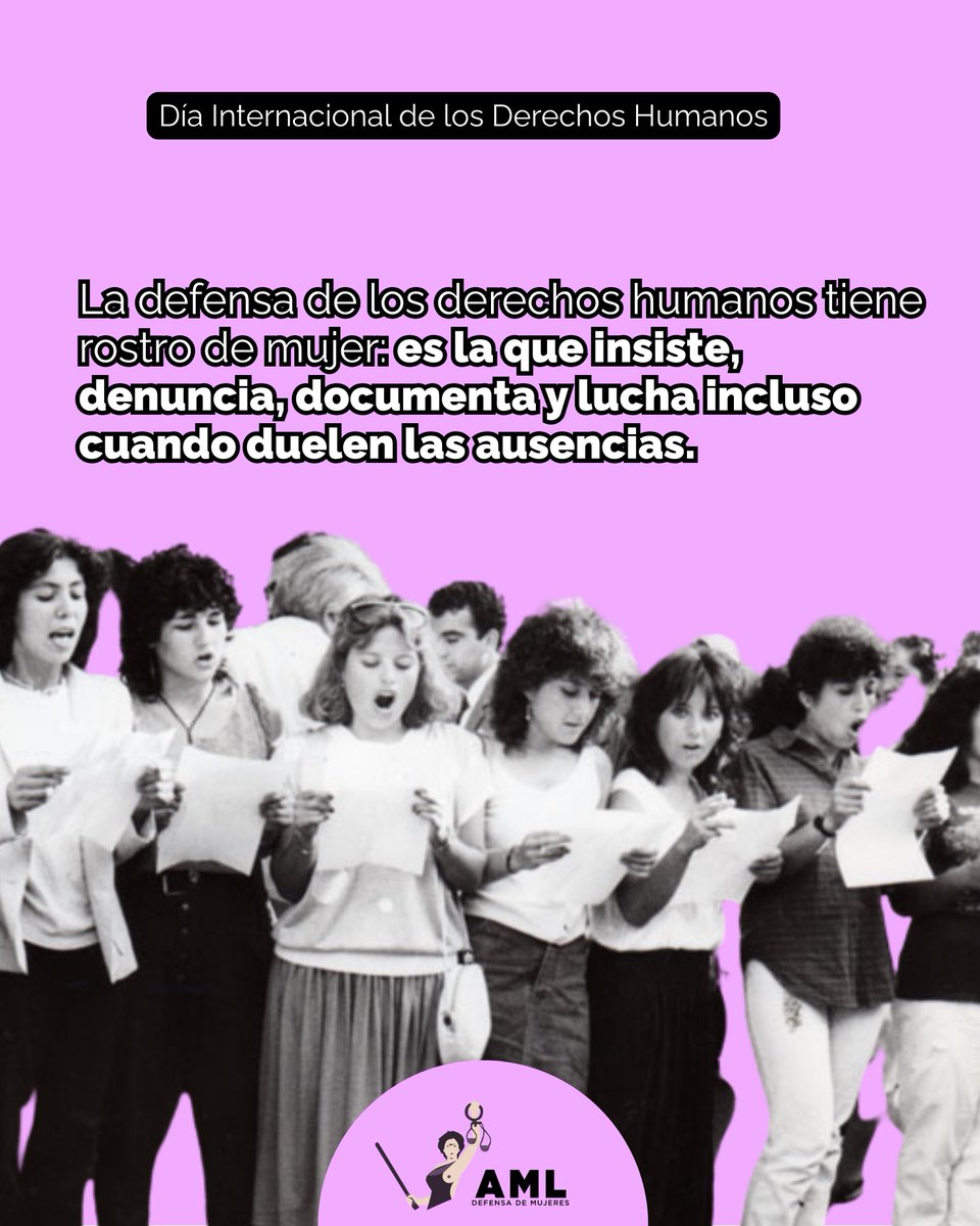 En el Día de los Derechos Humanos honramos a las mujeres que, contra todo, transformaron el dolor en justicia y la memoria en camino. 
#DíaInternacionalDDHH #DDHH
