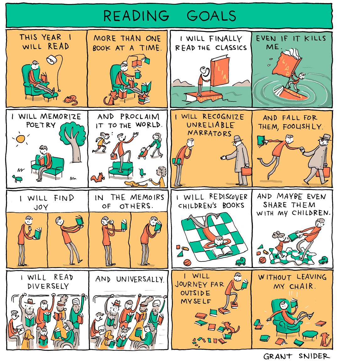 I read 80 books this year! Check out my entire reading list and get some ideas on how to read more books here:
incidentalcomics.substack.com/p/my-year-in-r…