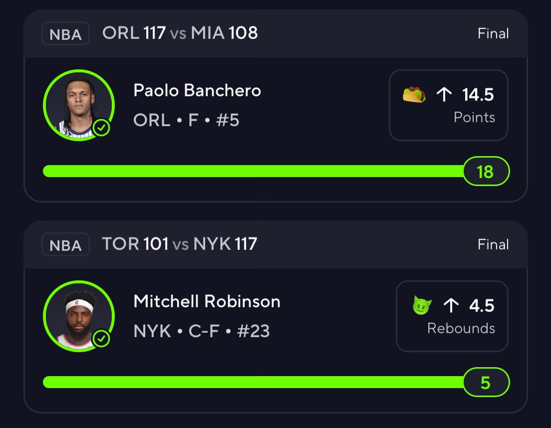 cash the paolo taco 🌮💰 

#NBA #POTD #GamblingX #PrizePicks #UnderdogFantasy #SleeperPicks