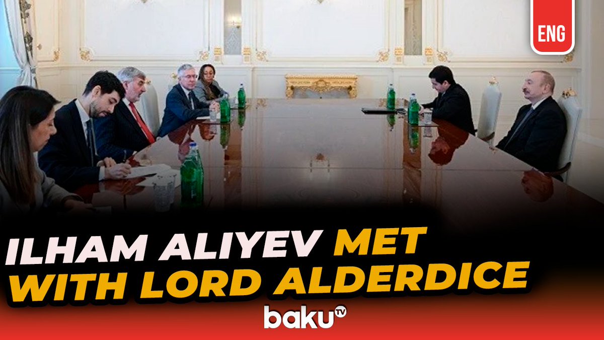 bakutvinter's tweet photo. President Ilham Aliyev Received UK Trade Envoy to Azerbaijan
https://t.co/36jo50C6OX

#ilhamaliyev #azerbaijan #uktrade #baku #diplomacy #news #bakutvinternational #breakingnews https://t.co/6SB54GnV1q
