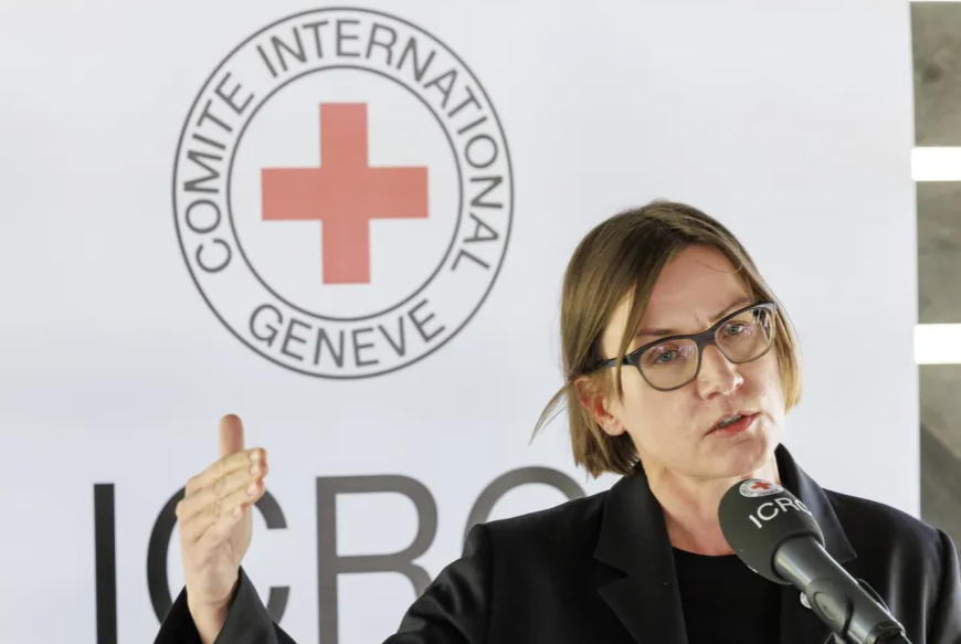 SuizaColombia's tweet image. #MiércolesdePersonaje
Mirjana Spoljaric Egger, presidenta del Comité Internacional de la Cuz Roja. Es la primera mujer que ocupa este cargo en esta organización con 160 años de historia. Recientemente visitó Colombia, conociendo el trabajo del CICR en el país
📸Salvatore Di Nolfi