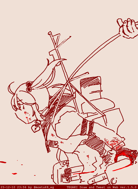 マリオネットハンドラー #tegaki_dt 