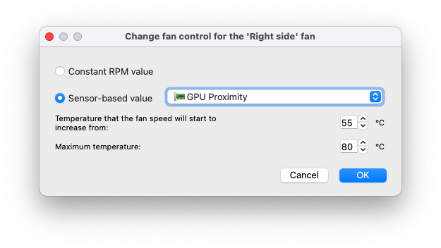 zvimoller's tweet photo. Random tip for i9 MBP macsFanControl https://t.co/frxh2MUhNl