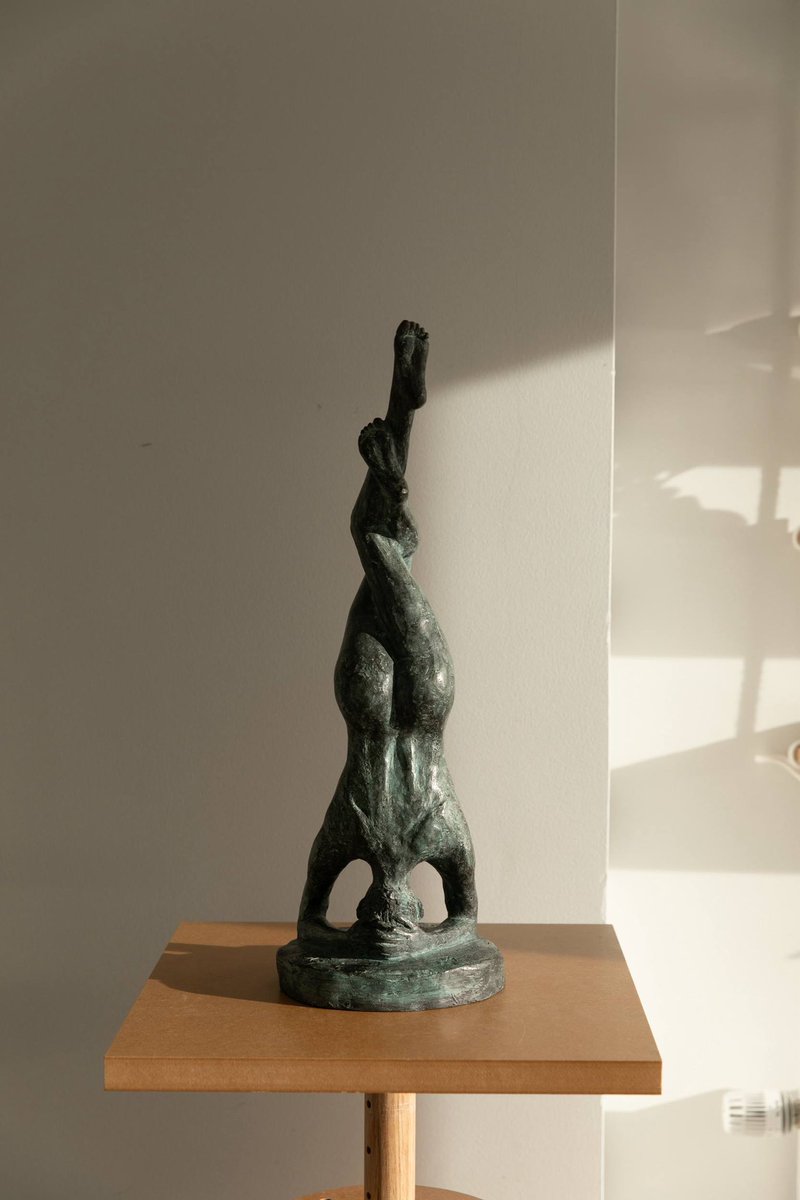NudeYogaGirl's tweet image. Gm everyone! 🔥 

My bronze sculpture “Persona II – Origine” has been collected by @0xbigint 🙏

I will reveal more very soon.