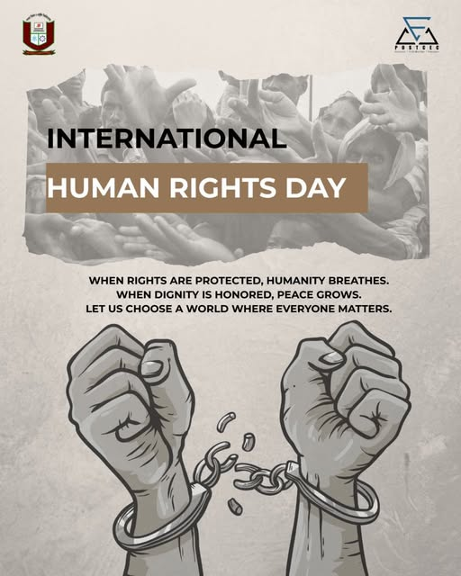 PUSTCEC's tweet photo. Rights are the foundation of opportunity and innovation.
​On this significant day, PUST Career and Entrepreneurship Club stands for dignity, freedom, and the belief that every individual has the power to thrive. Let's work together to break the chains of injustice.
​#HumanRights https://t.co/KQ7L3VXGcF
