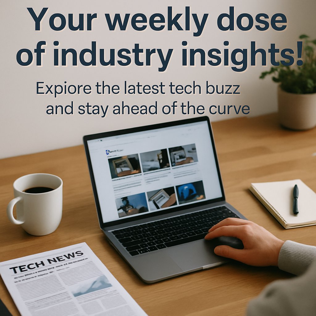 ProgresiveRobot's tweet image. Your weekly dose of industry insights! Explore the latest tech buzz and stay ahead of the curve. #InformedDecisions #TechUpdates
