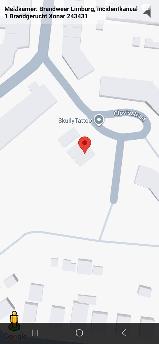 Brandgerucht in Sittard