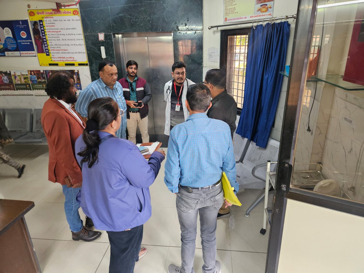 *સ્ટેટ રીવ્યુ મિશનની ટીમ તારીખ ૧૦ ડિસેમ્બર ૨૦૨૫ થી ૧૩ ડિસેમ્બર ૨૦૨૫ સુધી દાહોદ જિલ્લાની મુલાકાતે*સ્ટેટ રીવ્યુ મિશનની ટીમે દાહોદ જીલ્લા કલેક્ટરશ્રી યોગેશ નિરગુડે સાથે મુલાકાત કરી SRM કામગીરી અને આયોજન બાબતે કરી ચર્ચા* <a href="/InfoGujarat/">Gujarat Information</a> <a href="/CollectorDahod/">Collector Dahod</a> <a href="/DahodDdo/">DDO Dahod</a>