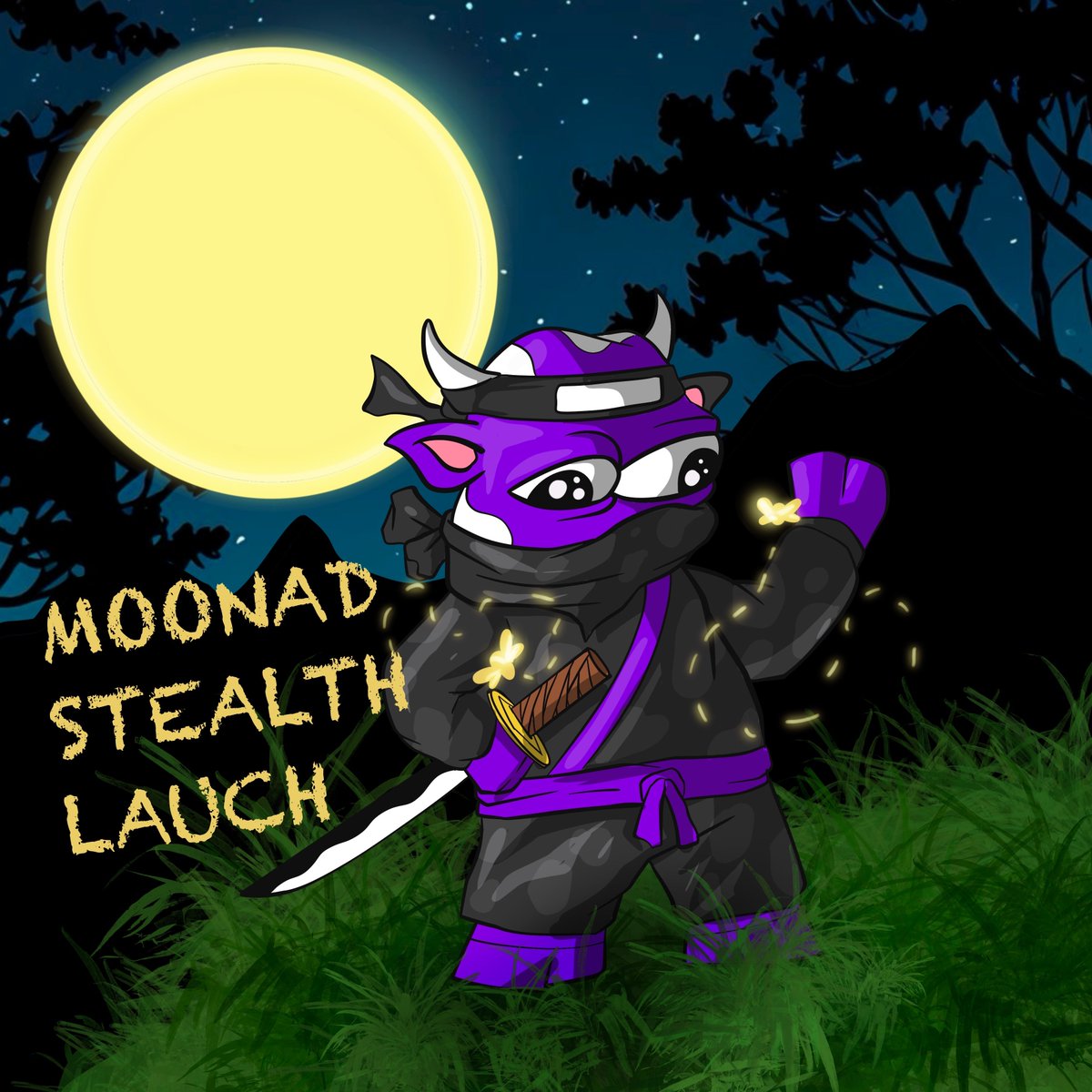 Succesful Moonad Stealth Launch.

Dev wallet holds 20% of the supply, and we are not selling.

moooooooo