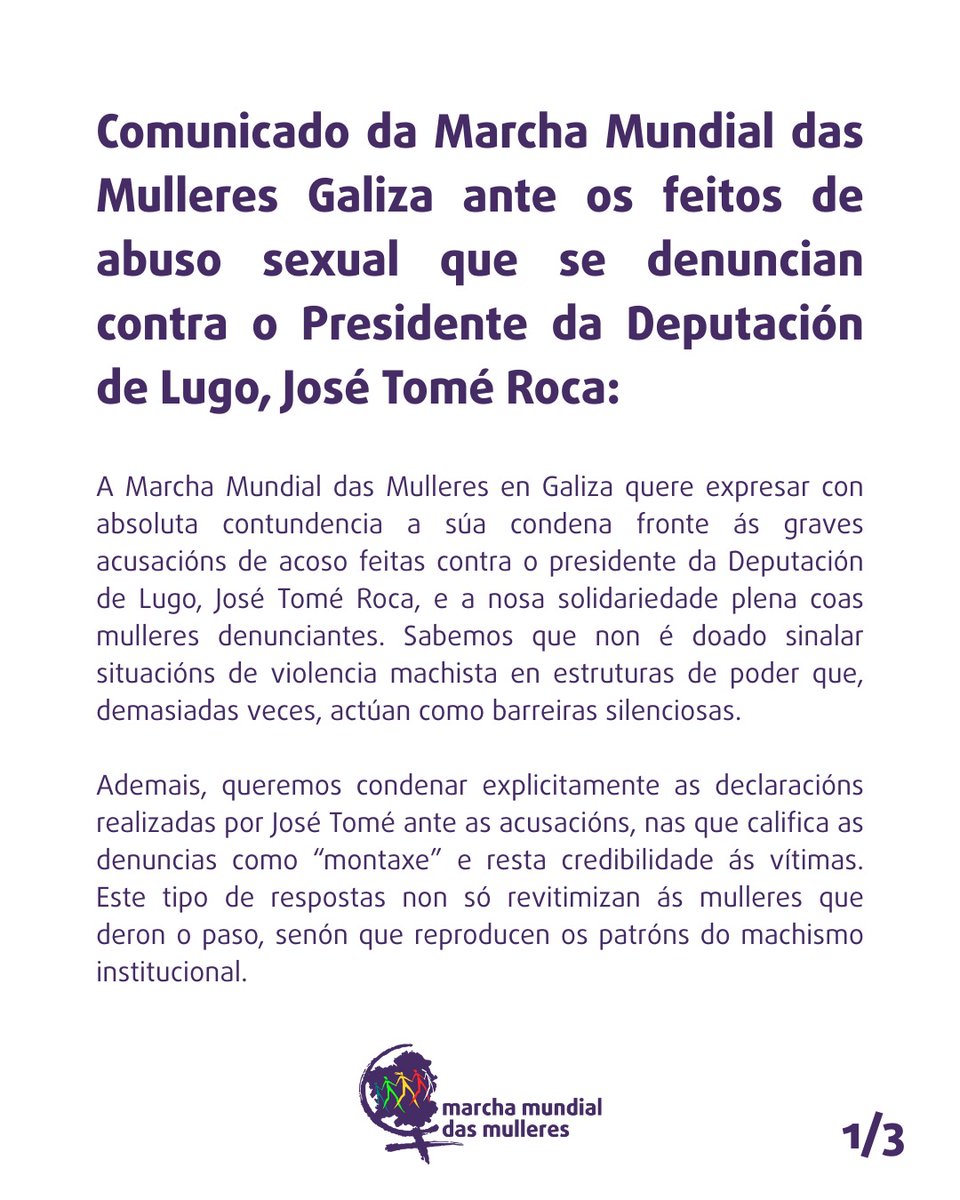 Marcha Mundial Mulleres Galiza tweet media