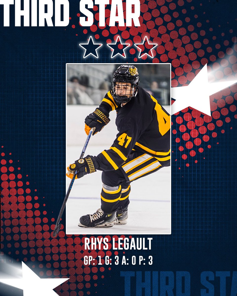 CollegeHkySouth's tweet photo. three more stars for week 13! ✨👏

Read more: https://t.co/jihnaEQXIb https://t.co/vnLtoli0xa