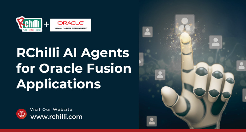RChilli’s Talent Data Refresh Agent for Oracle Fusion Cloud HCM keeps profiles automatically updated so teams can focus on hiring, not data maintenance.
🔗 bit.ly/3KJsUVq

#AIAgents #OracleCloudRecruiting #HRTechnology #RecruitmentEfficiency #RChilli #OraclePartners