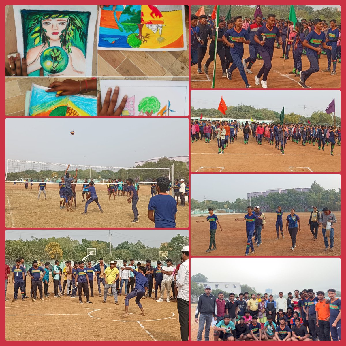PuriIti's tweet photo. Today marks the inauguration of the **Athletics Meet 2025** at Govt. ITI Puri ! 🏅 The event kicked off with a vibrant mock drill, National Anthem followed by the inspiring lighting of the Mashal. We proudly witnessed a parade celebrating our athletes! https://t.co/hKOsd9LqKP