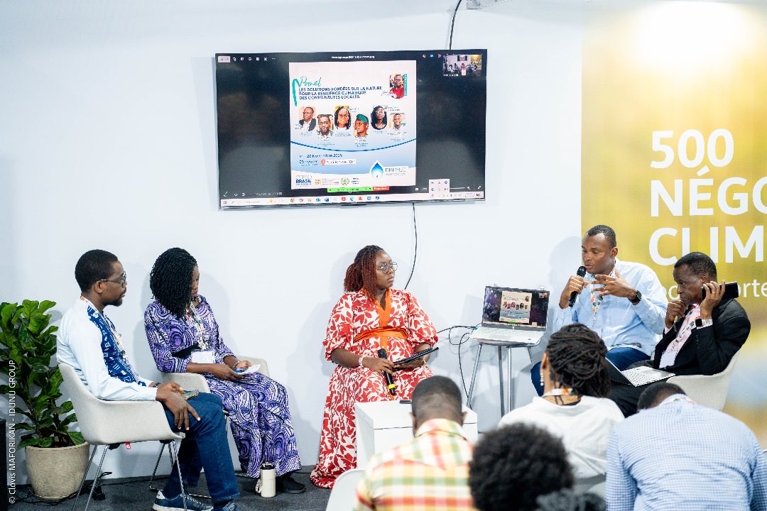 Le 20 novembre, au pavillon de l’OIF à la COP30, le <a href="/PmjeRb/">RB/PMJE</a> a réuni plusieurs acteurs clés lors d’un panel consacré aux solutions fondées sur la nature et à leur rôle dans la résilience climatique des communautés locales.
Tout lire👉🏾 urlr.me/uBpgqj