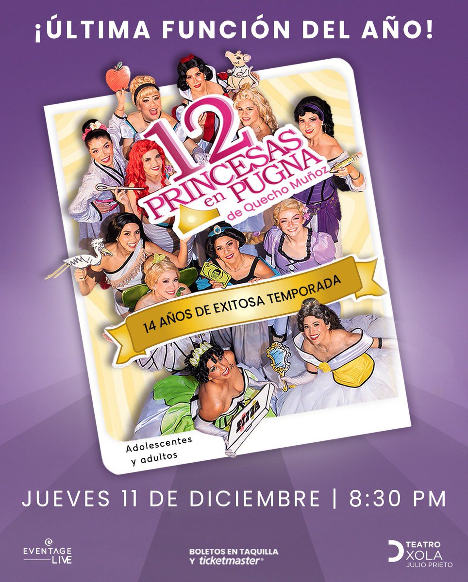Mañana es nuestra última de este año.

Y el próximo año les bailamos un vals por nuestros 15 en temporada.
<a href="/12_Princesas/">12Princesas en Pugna</a>