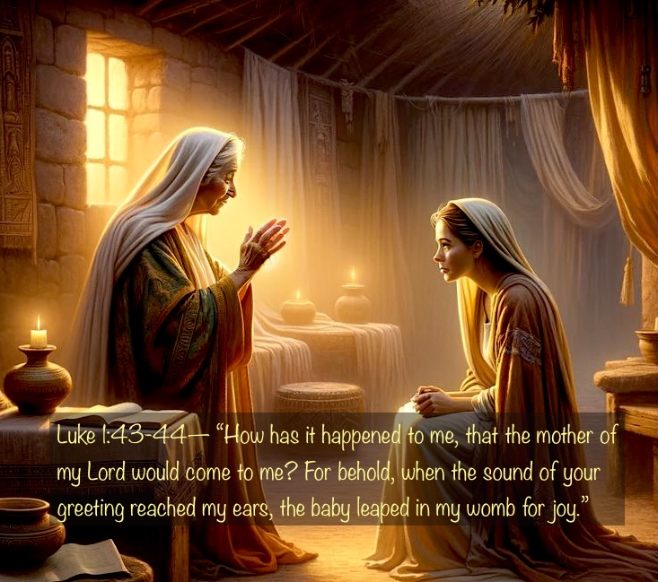 CapitolStudies's tweet image. Elizabeth’s response to Mary was extraordinary. She understood the response of the child in her own womb, as well as the immense importance of the child Mary was carrying— the long-hoped-for Messiah!