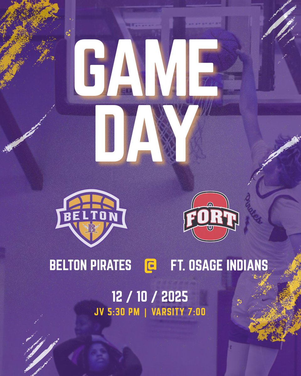 It’s GAMEDAY!! Your Pirates are back at it again tonight at Ft. Osage HS. Time to right the ship after a tough loss in the Willard Championship. #oneship