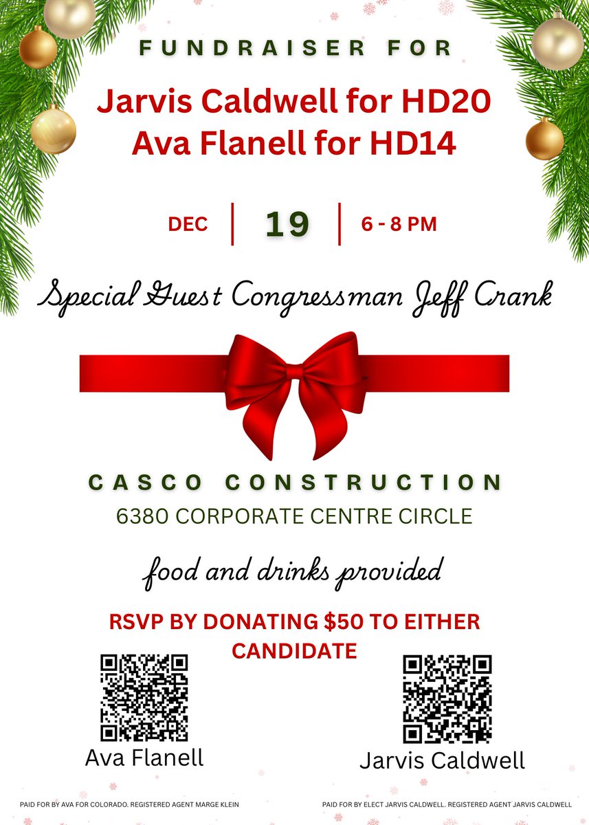 Hope everyone can attend this need to back these 2A warriors! 

secure.anedot.com/ava-for-colora…