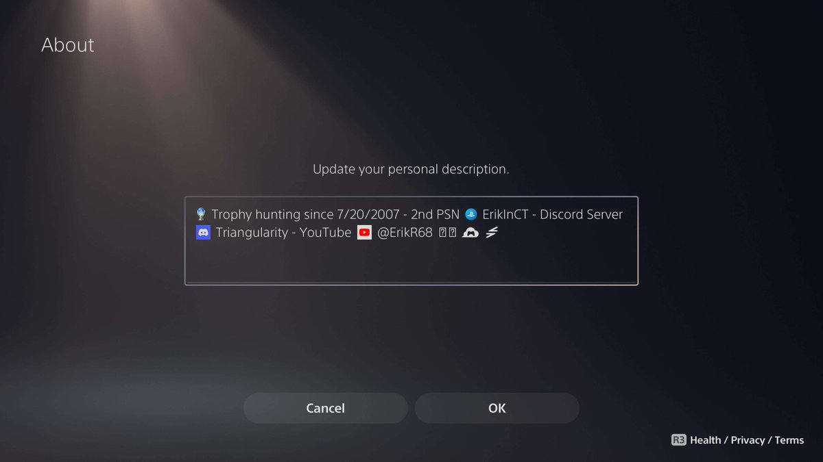 ErikInCt_'s tweet photo. Remember those #PS5PC and #CtossBuy icons on #PS5...
Yeah? Well, they be gone.
They no longer show in profiles. Disabled or removed, who knows. https://t.co/w7bQ7dSm0x