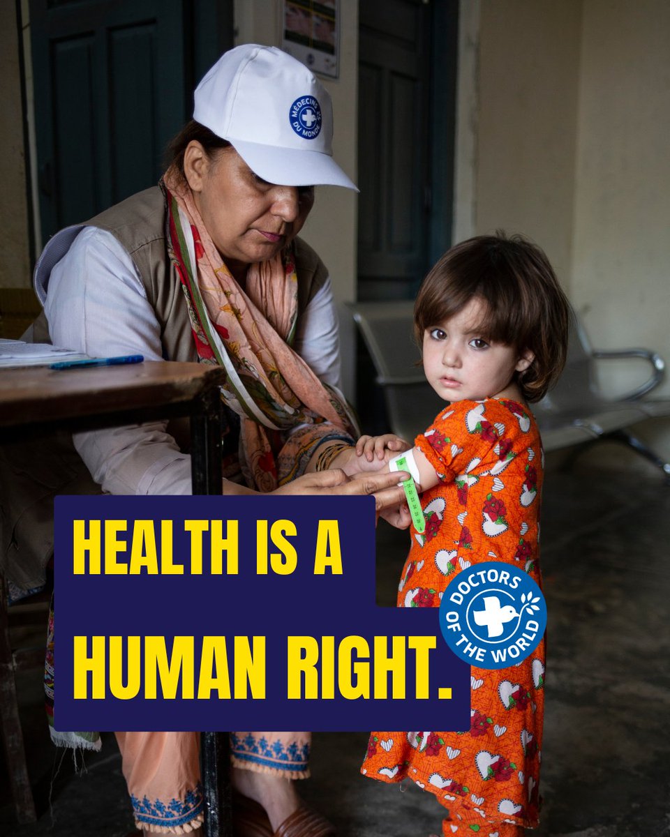 Health is a human right 🌎🏥
This #HumanRightsDay, we stand with people on the move, defending their right to care with dignity.
Learn how we protect #HealthForAll: doctorsoftheworld.org/safe-spaces-fo…

#migranthealth #humanrights #safespacesforcare