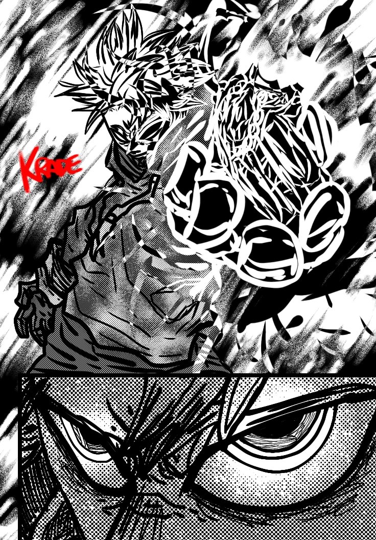 Dark182183992's tweet photo. My art style by Gachiakuta by Kei Urana 🗑️ https://t.co/wH4glTK7iu