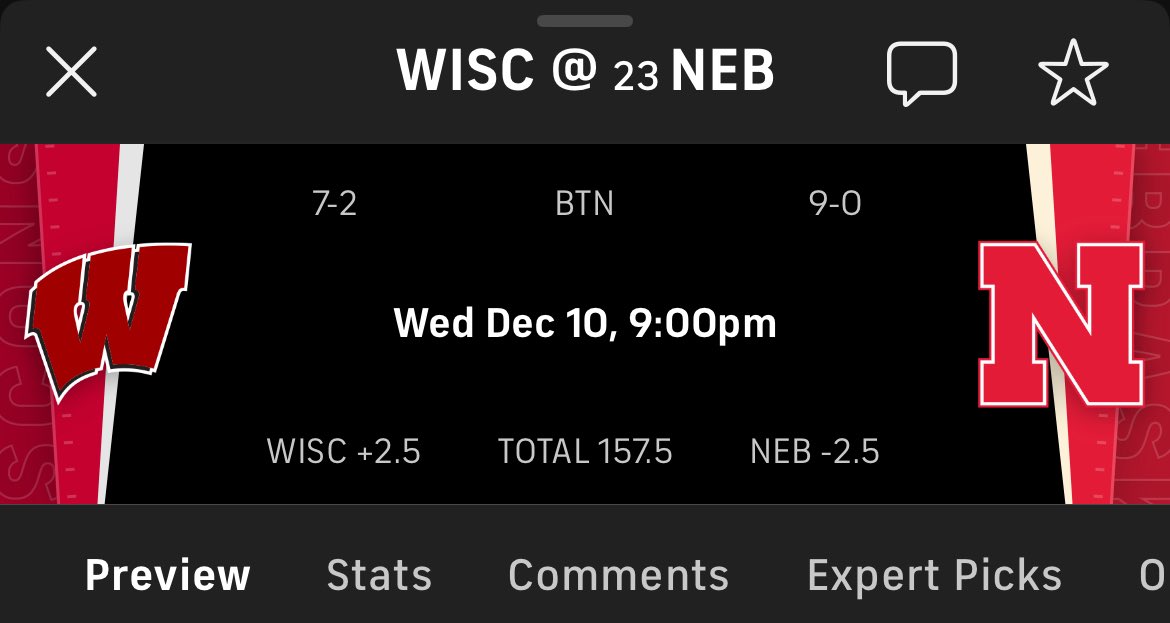 🚨 NEBRASKA VS WISCONSIN🚨

Guaranteed winner. This is free money.

My bot will send to everyone who 𝗟𝗜𝗞𝗘𝗦 + 𝗥𝗘𝗣𝗟𝗜𝗘𝗦 (must be following)

Dm me “FREEDUBS” for a free trial ⏲️
