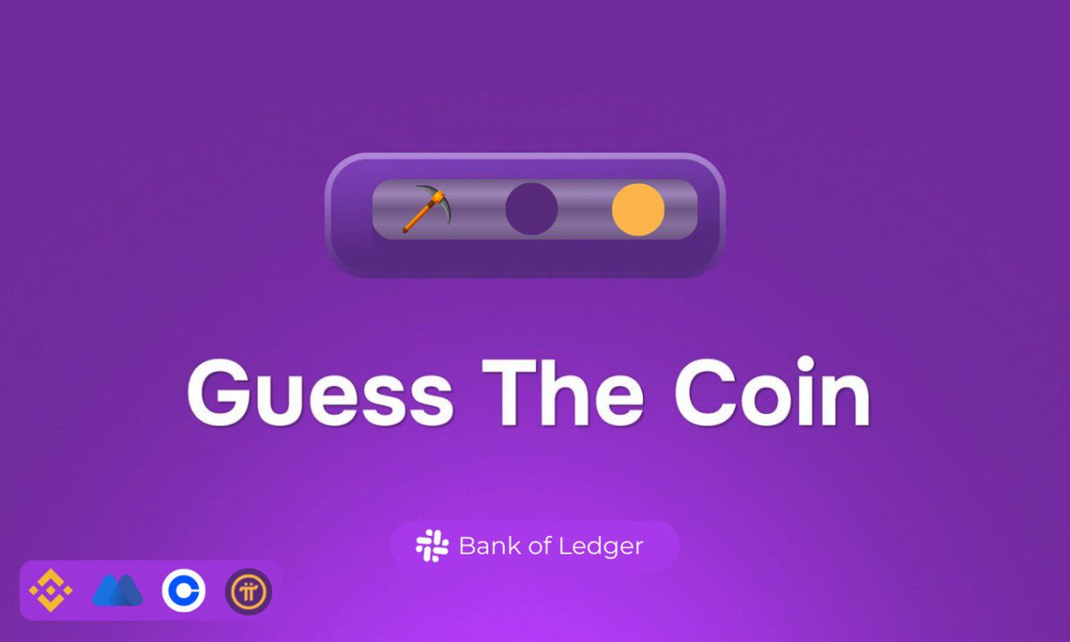 bankofledger's tweet image. New listing on Bank of Ledger tomorrow!

🔥 Guess the coin from emojis 🔥

Drop your guess in the comments with your BOL-20 address and win 1,000 $BOL 👇

📲Install Bank of Ledger and start mining $BOL from your mobile phone at testnet.bankofledger.org