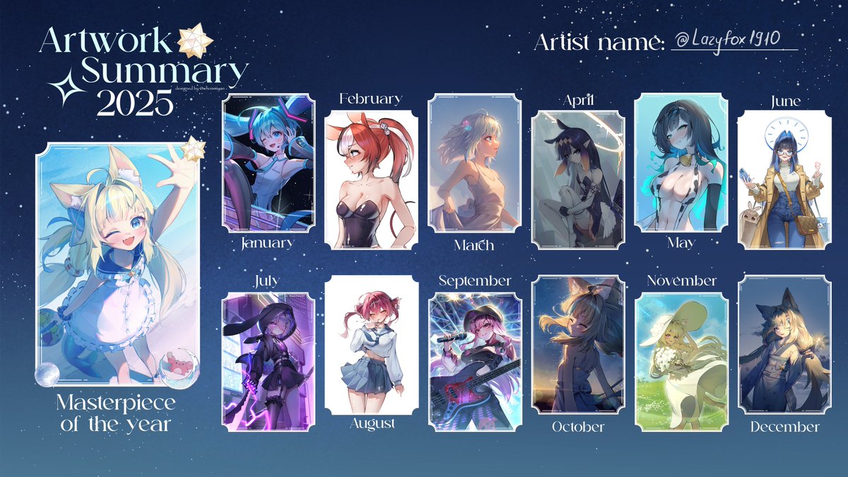 art summary 2025 ~<3
designed by Miyan!
template link:
drive.google.com/drive/folders/…