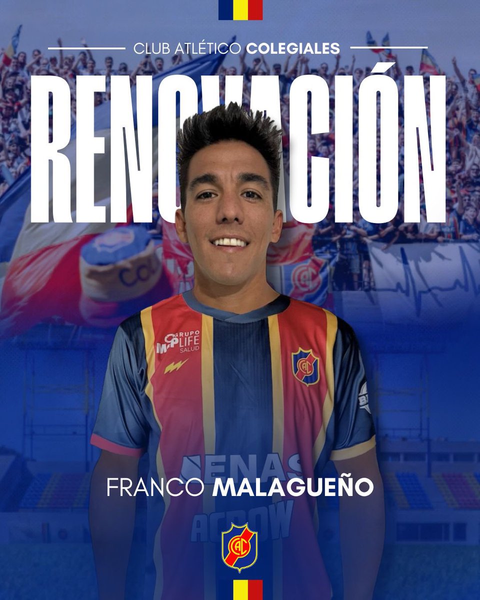 📌 Renovación

Franco Malagueño firmó la renovación de su contrato hasta diciembre 2026 y seguirá formando parte del plantel profesional de Colegiales.

¡Vamos, Franco! 🇷🇴