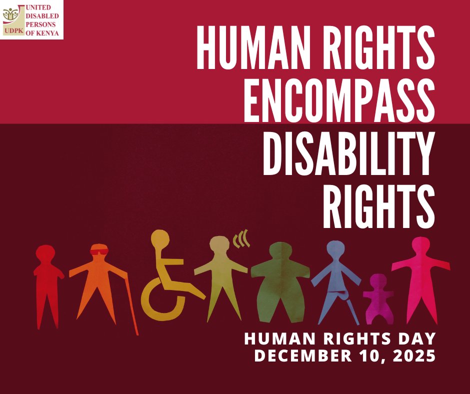 As we mark the Human Rights Day, we acknowledge that the rights of persons with disabilities are not a separate or an optional category. They are part of the full set of rights that every human being is entitled to. A person does not need a special status to deserve dignity,