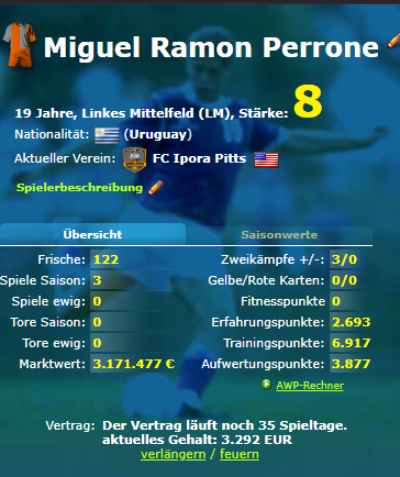 IporaPitts's tweet image. Der 2. Ligist Fc Adel 🇫🇷 lässt seinen 19 jährigen Miguel Ramon Perrone nach @IporaPitts für 3.000.001€ ziehen. 
Der Übergangsspieler aus Nordmazedonien wird zur neuen Saison die Pitts wieder verlassen. #ofm 

Der Verein reduziert weiter das Gehaltsgefüge von ganzen Kader.