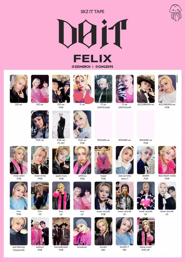 Stray Kids スキズ DOiT 封入 トレカ 交換 IT盤 譲▶︎封入 アイエン