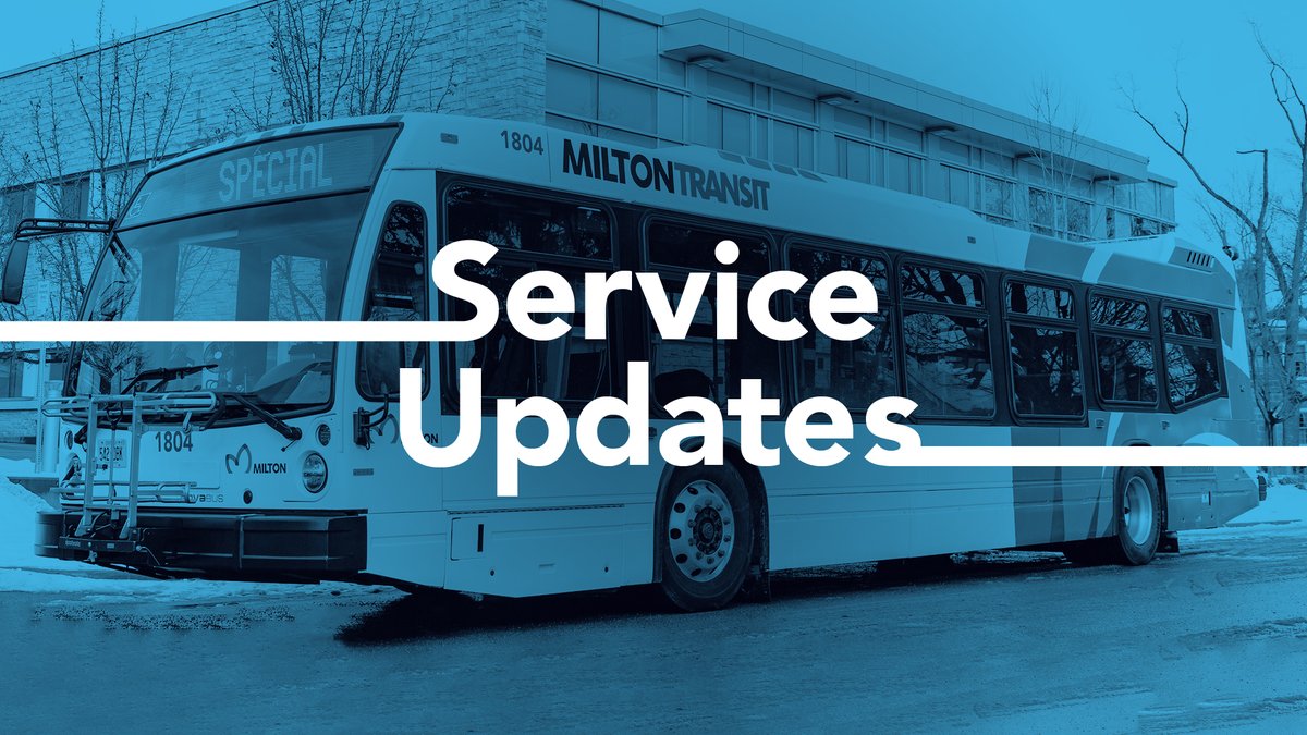 Milton Transit tweet media