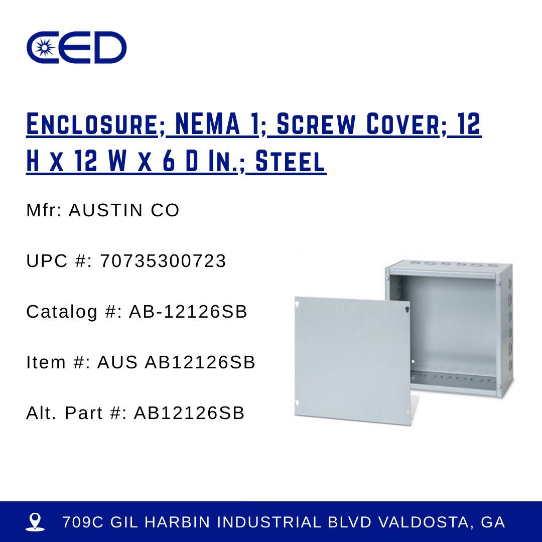 CedValdosta's tweet image. #EnclosureAccessories #BoxSolutions #PanelEnclosure #IndustrialSafety #SystemIntegration