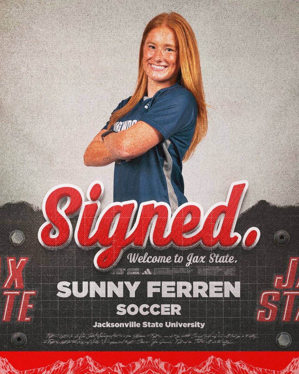 Welcome to Jax State, Sunny!

#StayCocky🐔 | #FearTheBeak👌