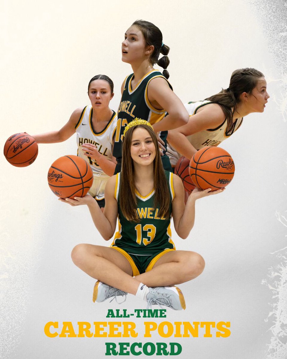 HowellHoops's tweet image. Huge congratulations to Gabby on becoming Howell High Schools new All-Time Career Points leader!
A milestone earned through determination, discipline, and relentless effort. 🏀✨